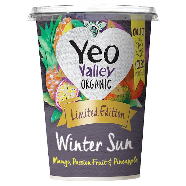 Yeo Valley Organic Peach Melba Yogurt 450g