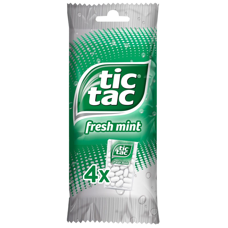 Tic Tac Mint 4 pack 72g