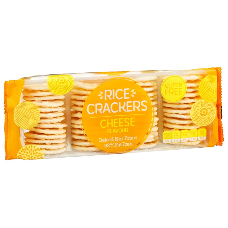 Rice Crackers - Cheese 100g