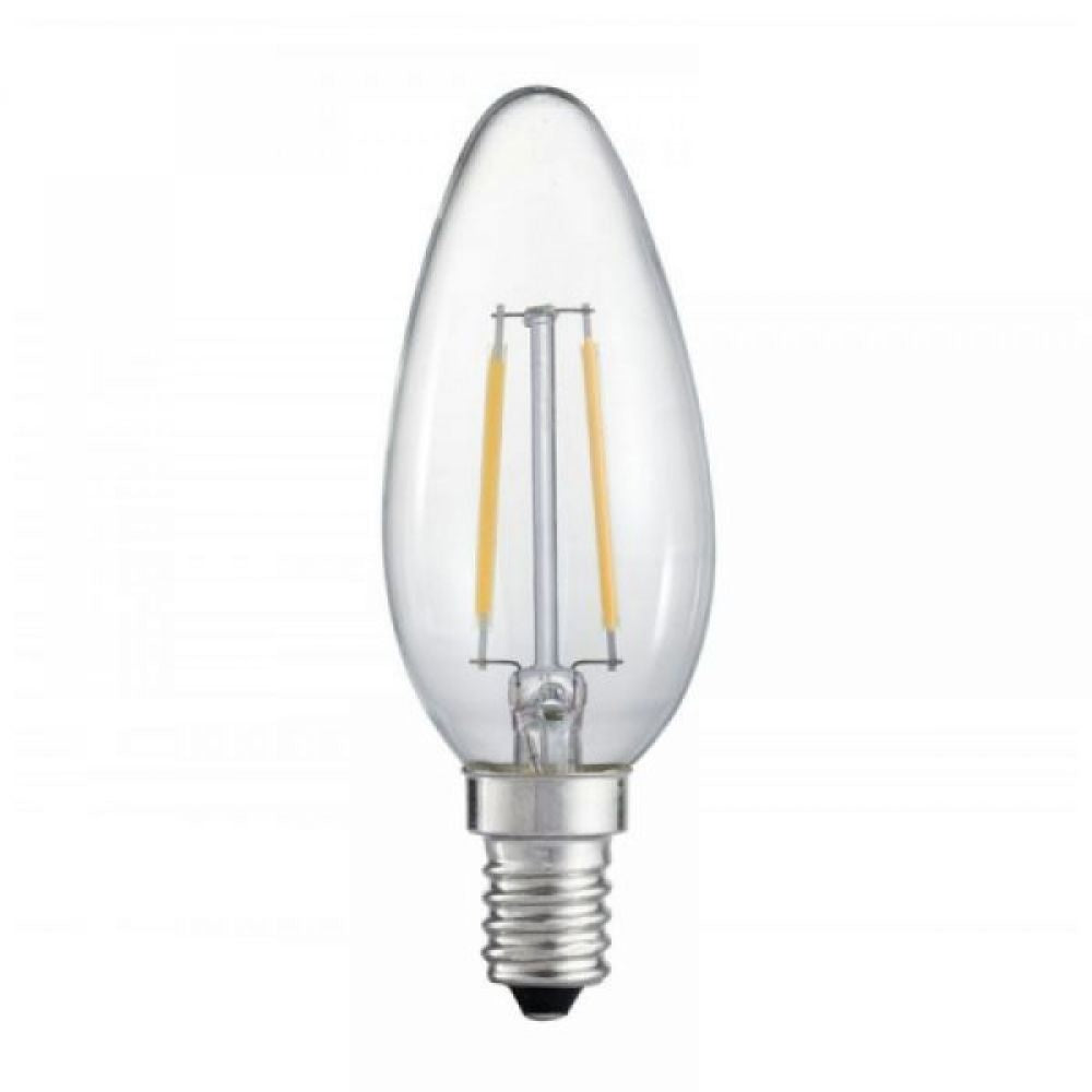 Lyveco SES Candle Clear LED 4 Filament Dimmable 2700K 4W