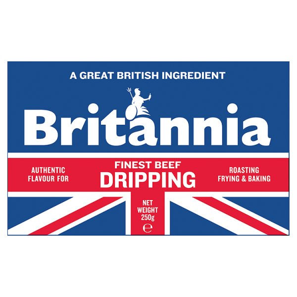 Britannia Solid White Beef Dripping 250G