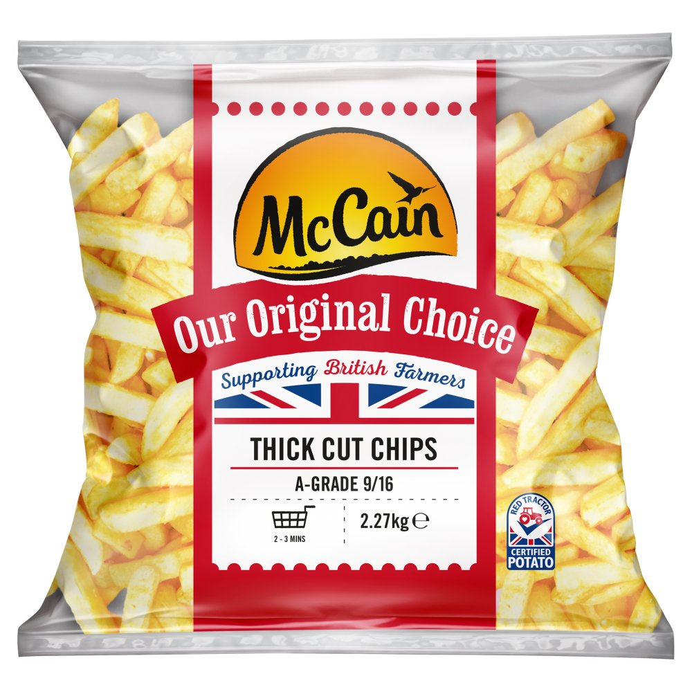 McCain Original Choice Thick Cut Chips 2.27kg