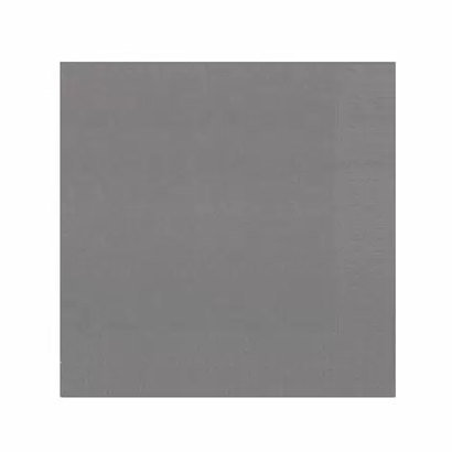 Plain Grey Serviettes