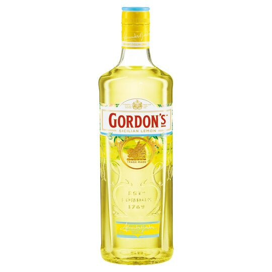 GordonS Sicilian Lemon Distilled Gin 70cl 37.5%