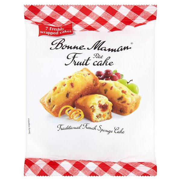 Bonne Maman Petit Fruit Cakes 7pk