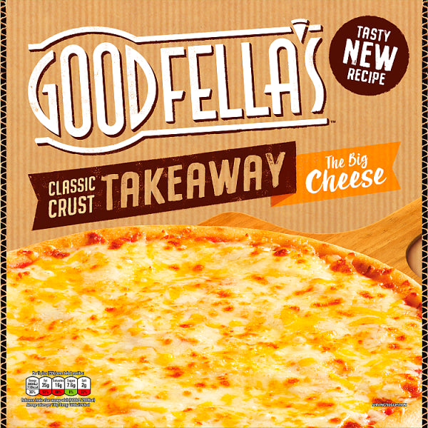 Goodfellas Takeaway The Big Cheese Garlic Dip Pizza 555g