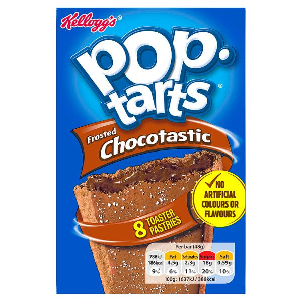 Kelloggs Pop Tarts Frosted Chocotastic 380g