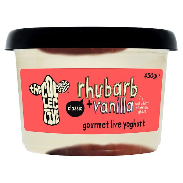 The Collective Rhubarb & Vanilla Yoghurt 450g