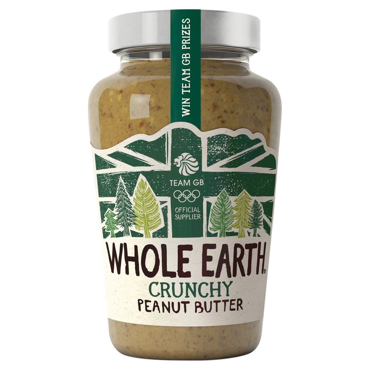 Whole Earth Crunchy Peanut Butter 454g