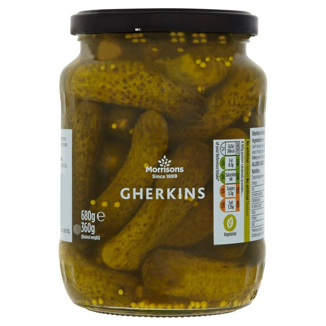 M Whole Gherkins 680g