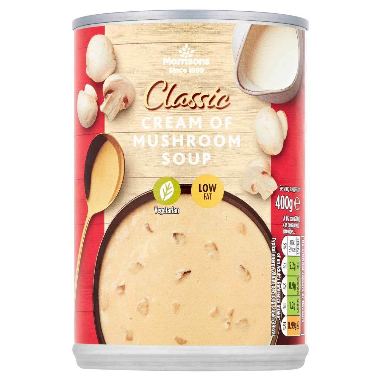 Morrisons Cream Of Mushroom Soup 400g