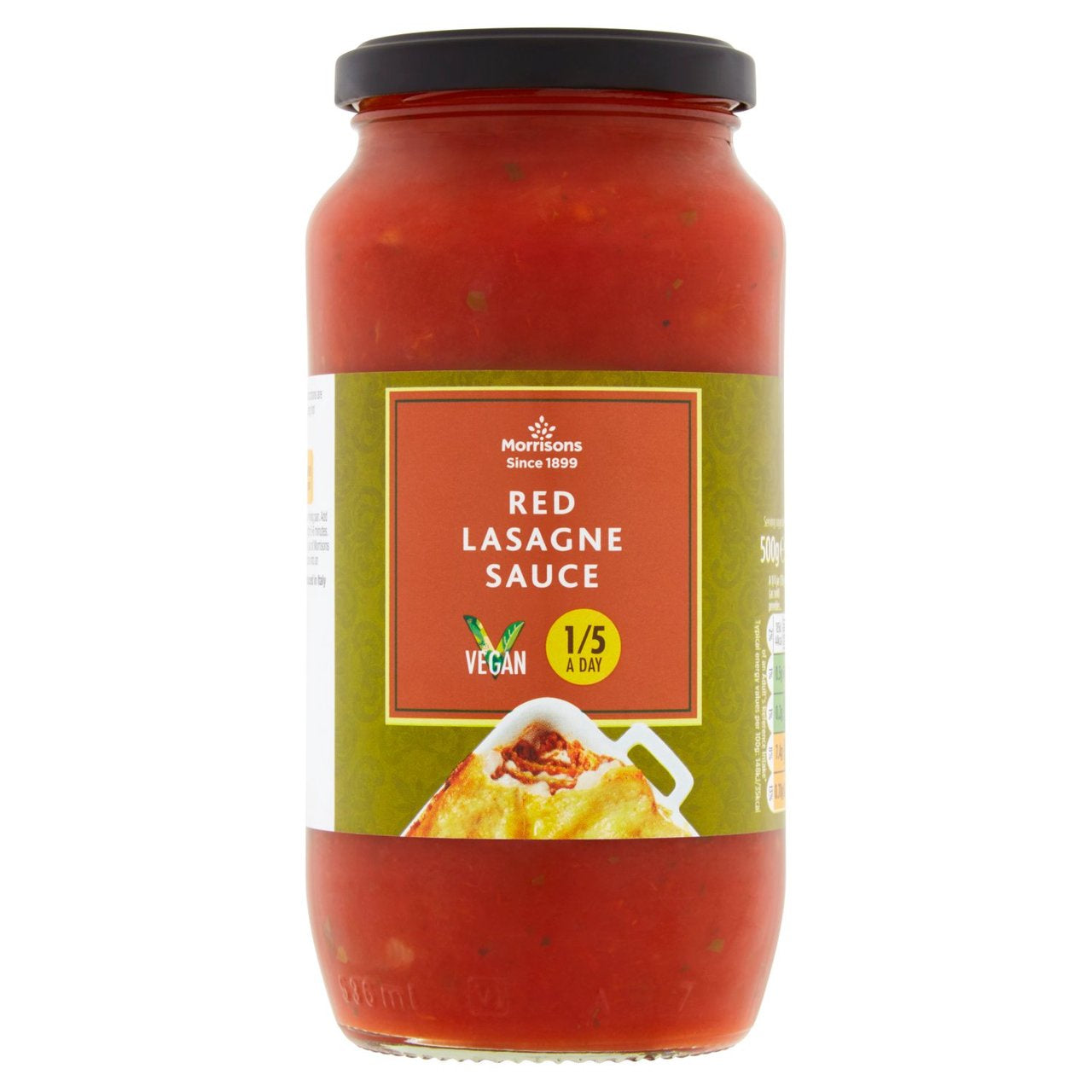 Morrisons Red Lasagne Sauce 500g