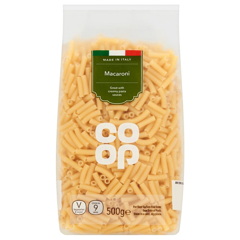 Co op Macaroni Pasta 500g