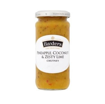 Baxters Chefs Selection Pineapple Coconut & Zesty Lime Chutney 215g