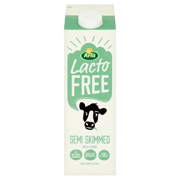 Arla Lactofree Semi Skimmed Milk 1L