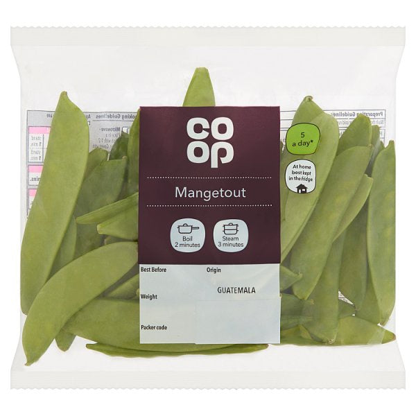 Co Op Mangetout 120g