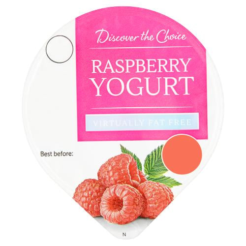 Fat Free Raspberry Yogurt 150g (Discover the Choice)