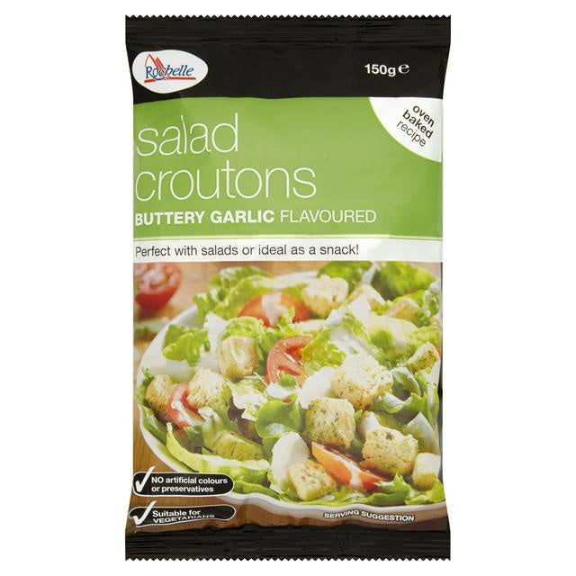 Rochelle Salad Croutons - Buttery Garlic 150g