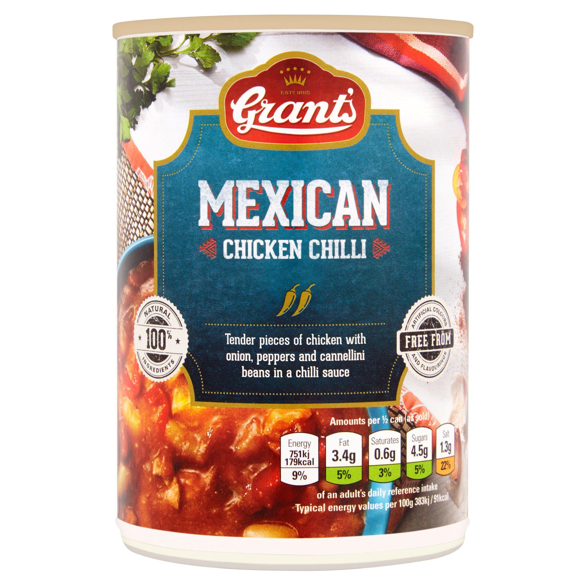 Grants Mexican Chicken Chilli 392g