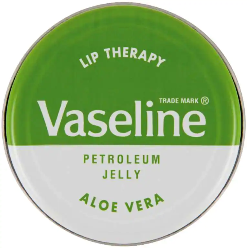 Vaseline Lip Therapy With Aloe Vera Tin