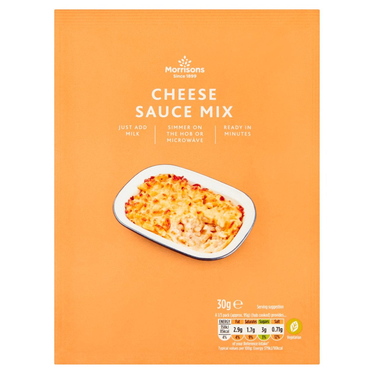 M Simmer Sauce Cheese Mix 30g