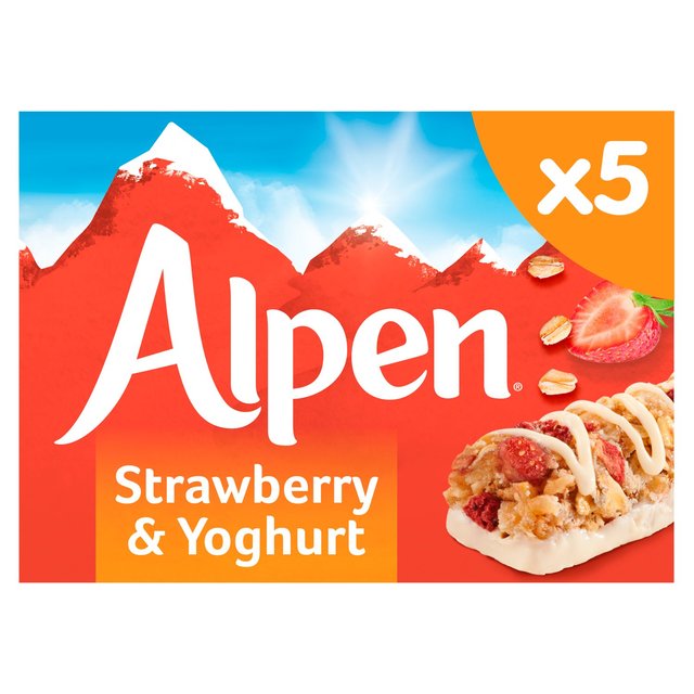 Alpen Strawberry & Yogurt 5 x 29g