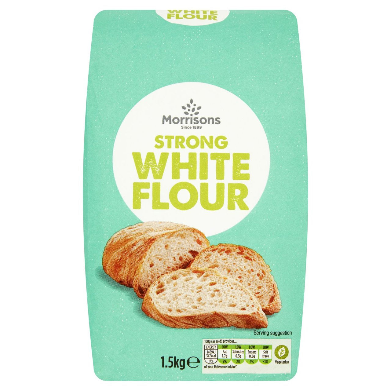 Morrisons Strong White Bread Flour 1.5kg