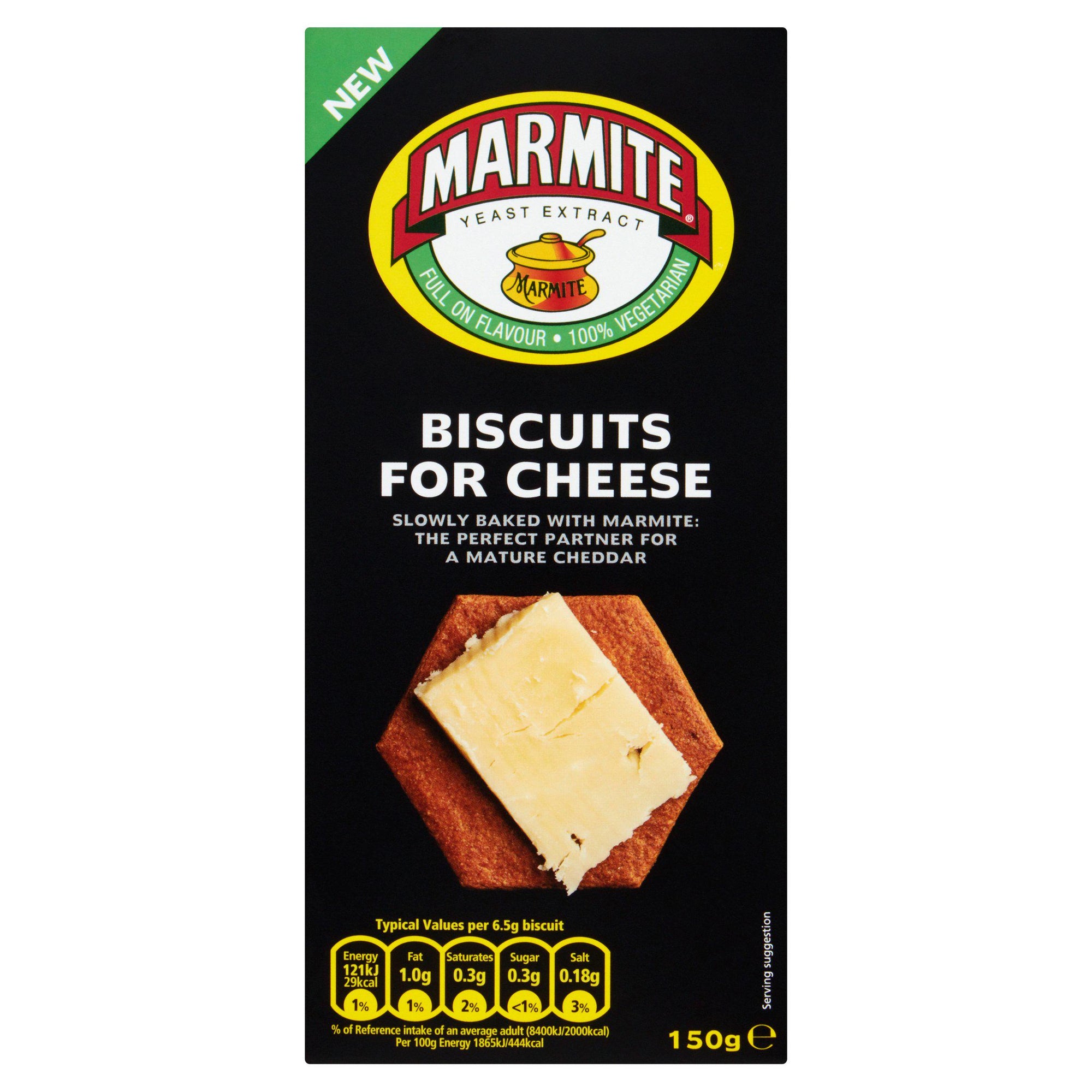 Marmite Biscuits for Cheese 150g