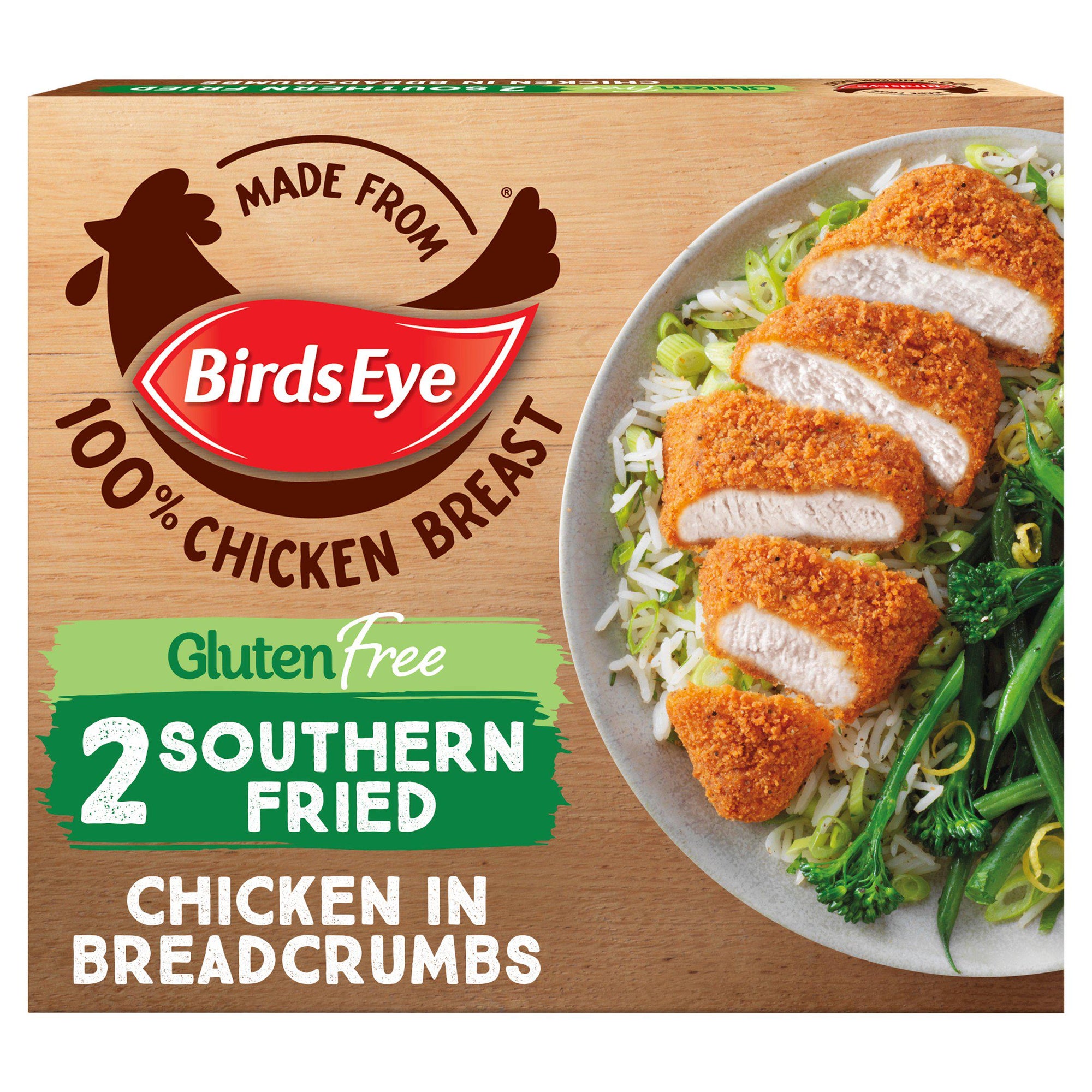 Birds Eye 2 Southern Fried Chicken Gluten Free 180g