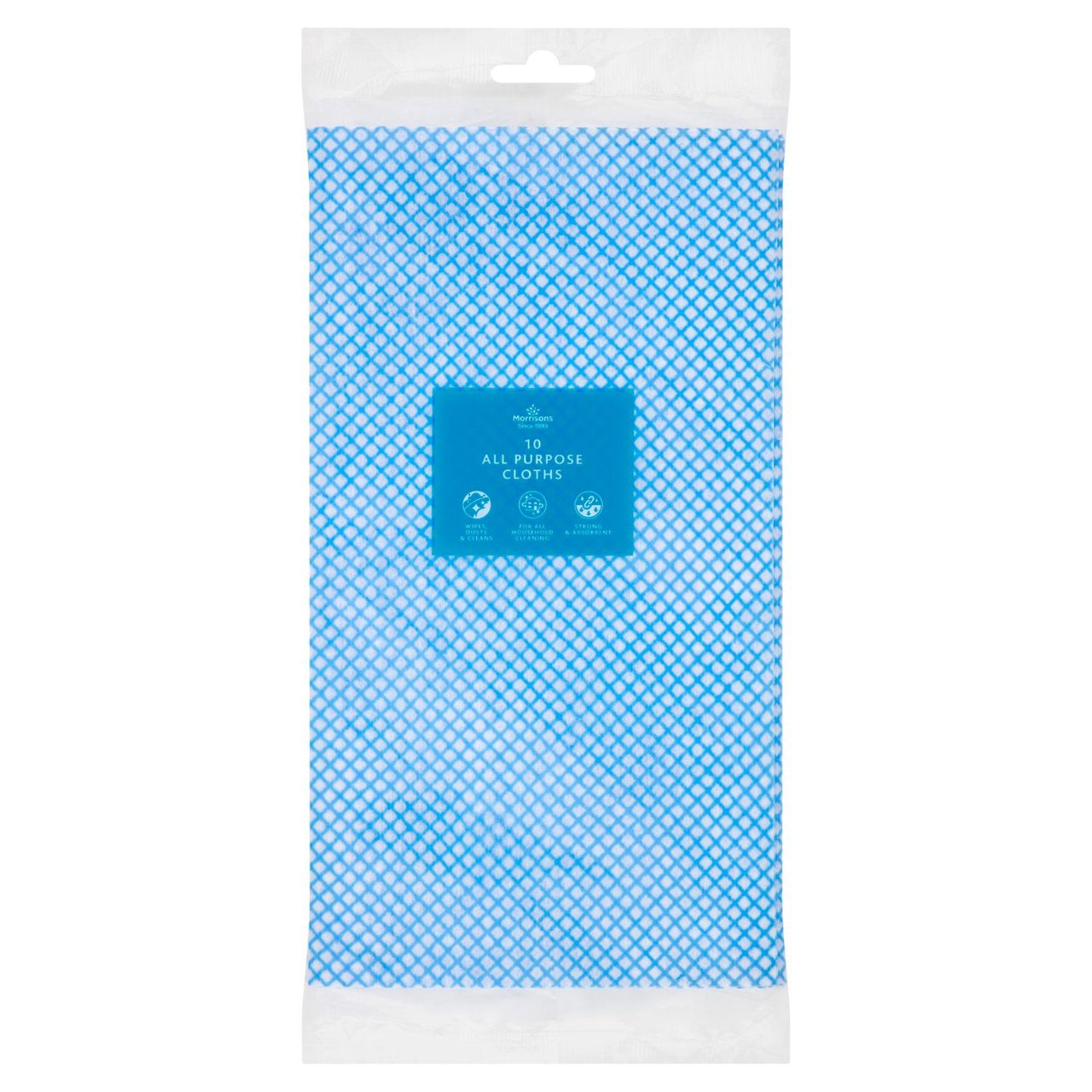 Morrisons All Purpose Cloths 10pk