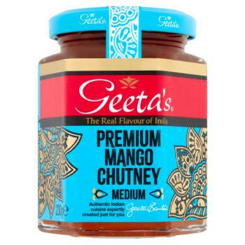 Geetas Premium Mango Chutney Medium 230g