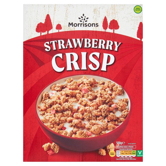 Morrisons Strawberry Clusters 500g