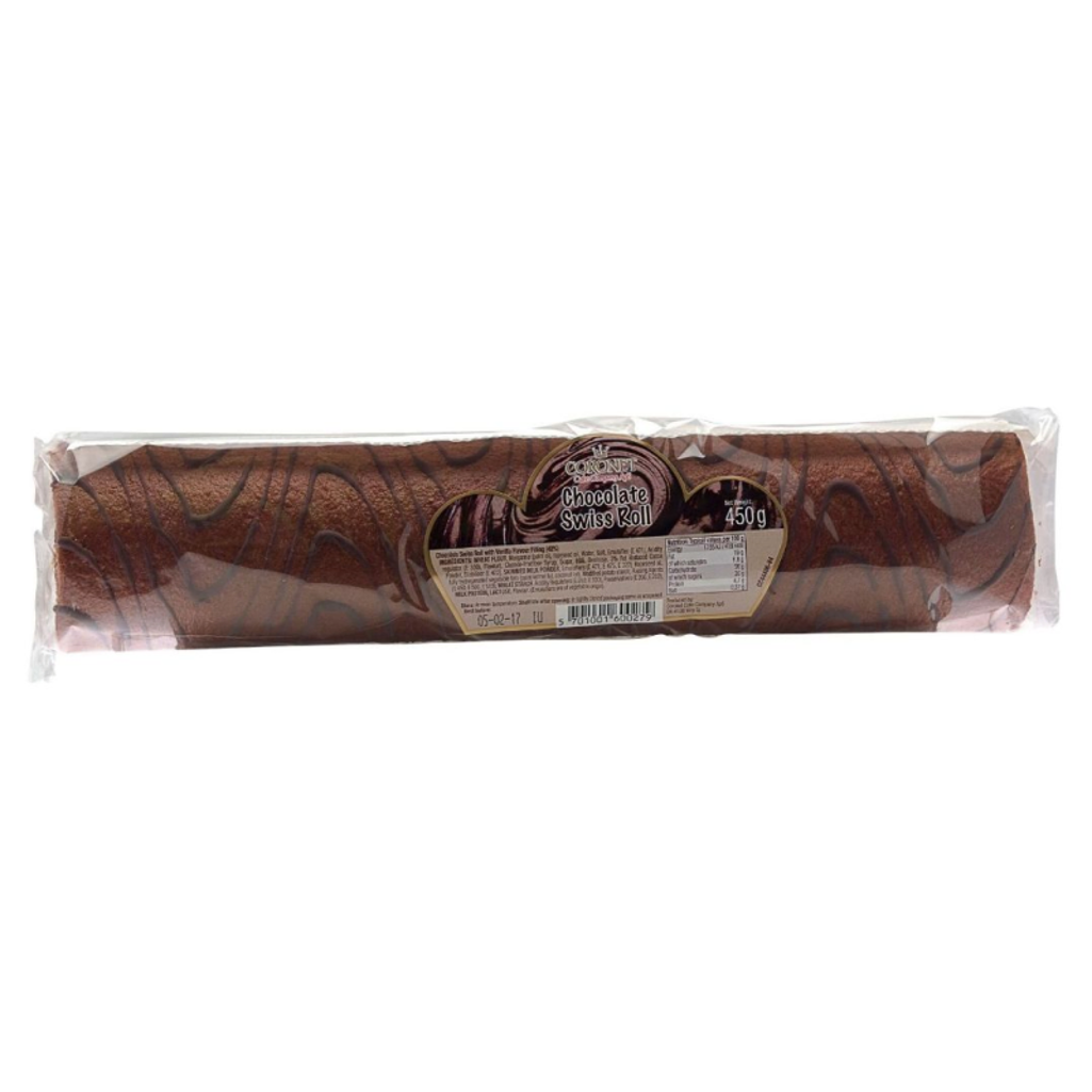 Coronet Giant Chocolate Swiss Roll 450g