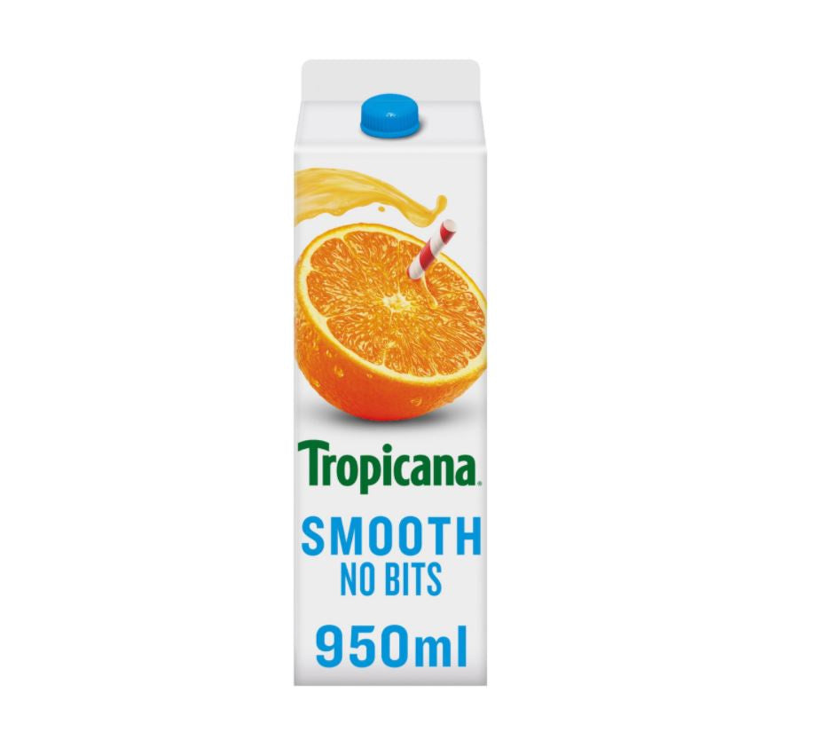 Tropicana Smooth Orange Juice 950ml