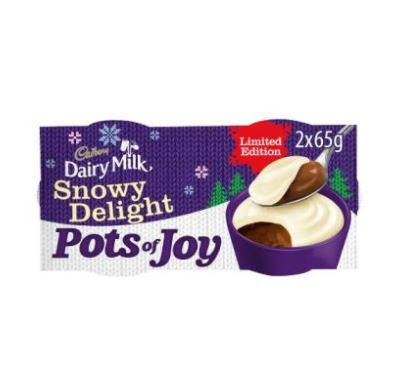 Cadbury Pots of Joy Snowy Delight 2pk