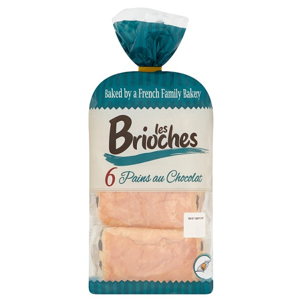 Les Brioches Pains au Chocolat 45g 6pk