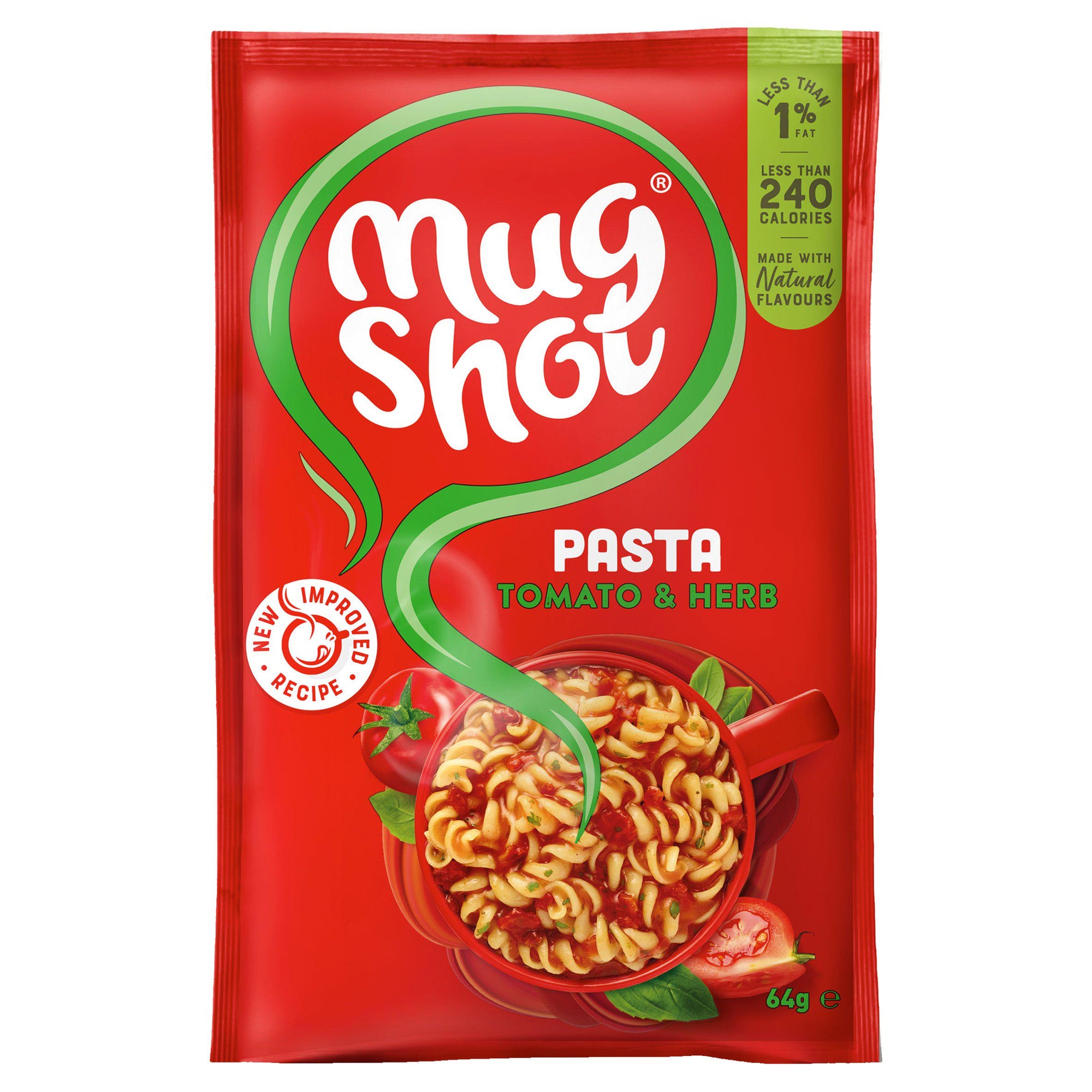 Mug Shot Pasta Tomato Herb 64g