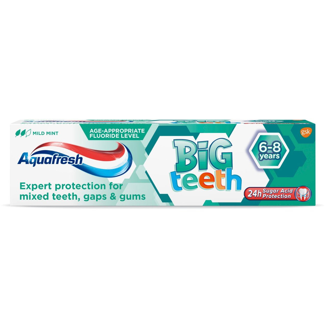 Aquafresh Toothpaste Big Teeth 6-8 Years 50ml