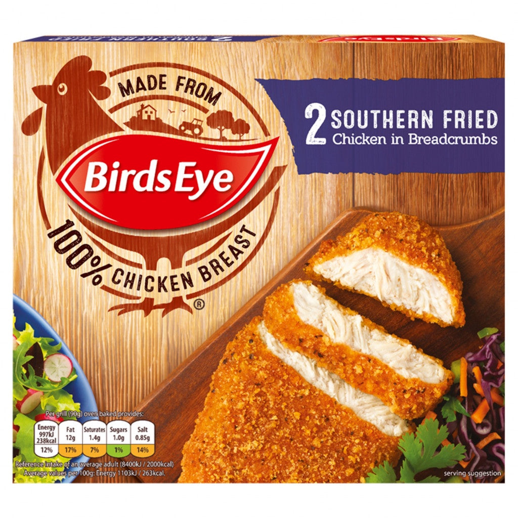 Birds Eye 2 Southern Fried Chicken Grills 180g