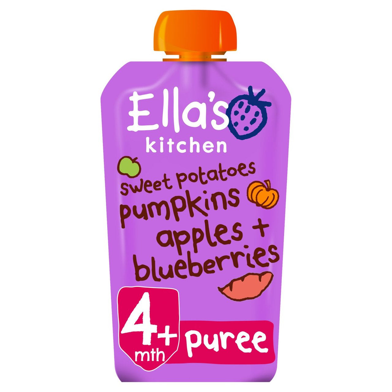 Ellas Kitchen Potato Pumpkin Berry 120g