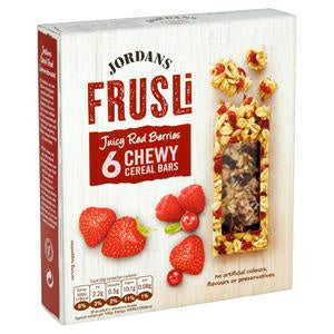 Jordans Frusli Juicy Red Berries 30g x 6pk