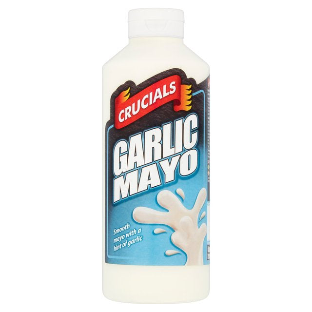 Crucials Garlic + Mayo Squeezy Sauce 500ml