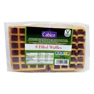 Cabico Chocolate Filled Waffles 8pk