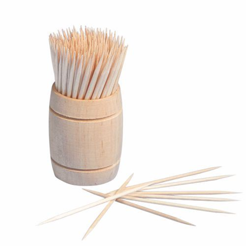 Toothpicks in wooden dispenser pk 200