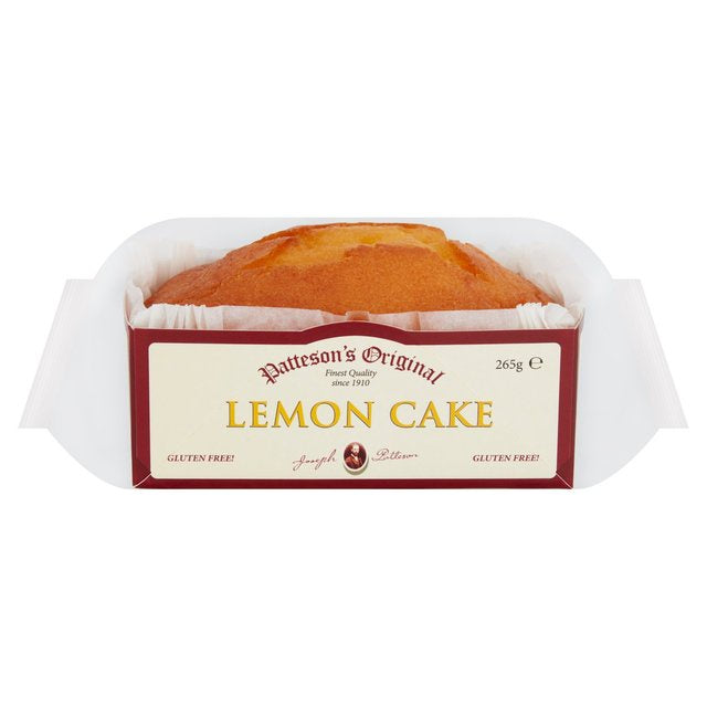 Pattesons Original Gluten Free Lemon Cake 265g