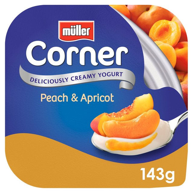 Muller Corner Peach Apricot Yogurt 136g