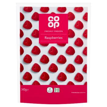 Co op Raspberries 340g