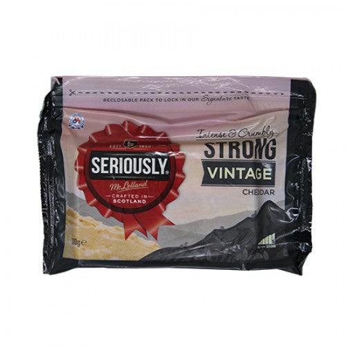 Seriously Strong Intense & Crumbly Vintage Cheddar 300g