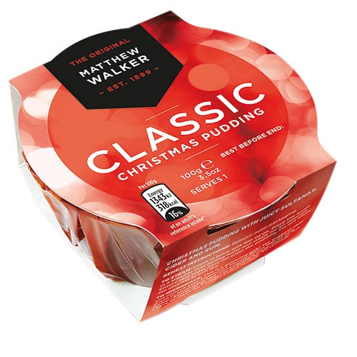 Matthew Walker Classic Christmas Pudding 100g