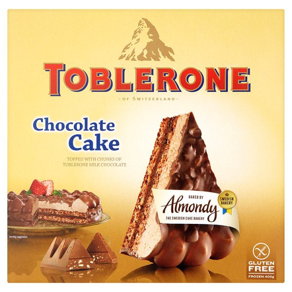 Almondy Toblerone Chocolate Cake 400g